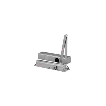 Delaney Hardware Medium to Heavy Duty Grade1 Cast Iron Body Gray Finish Commercial Door Closer 606710